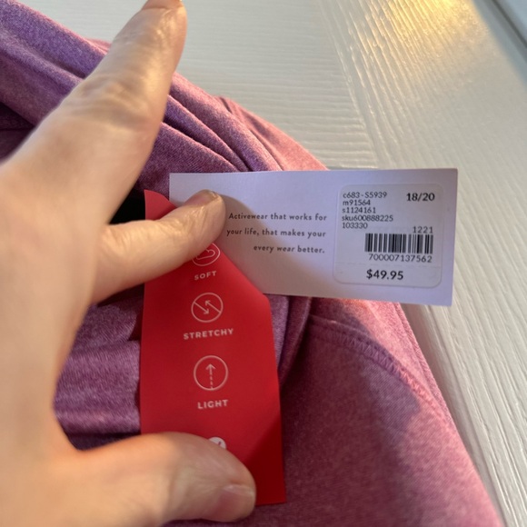 Set of two Livi by Lane Bryant Workout Shirts (new with tags) - Picture 2 of 4